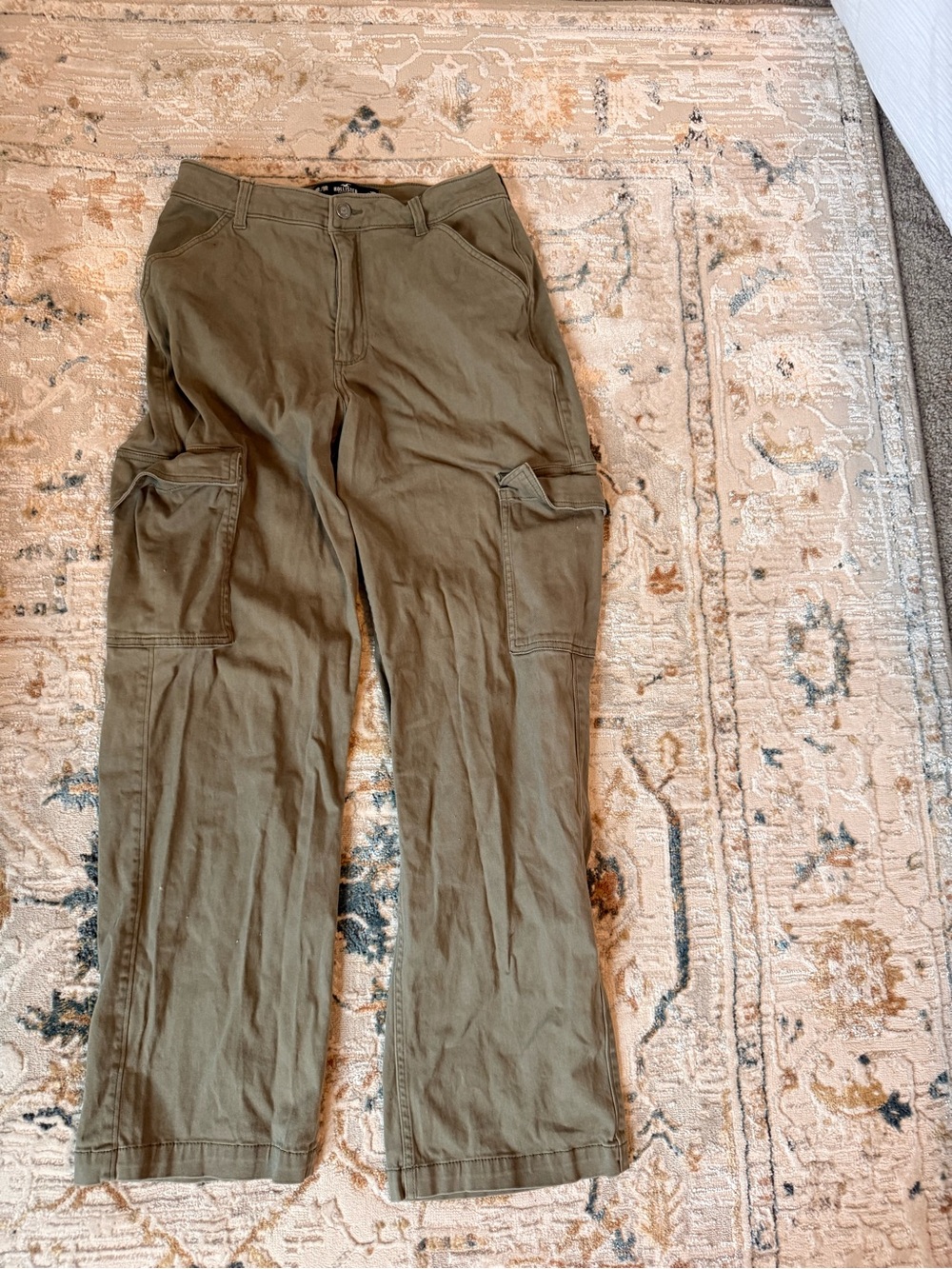 Olive Green Cargo Pants
